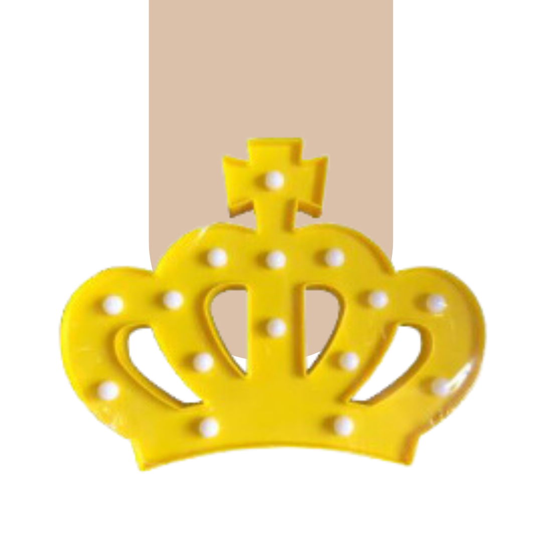  LED Crown - Yellow